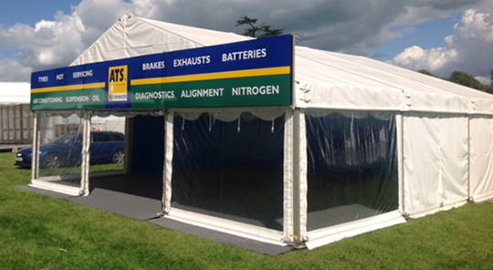 Corporate Marquee at Goodwood