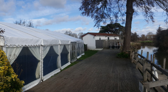 Riverside Marquee at The Anchor