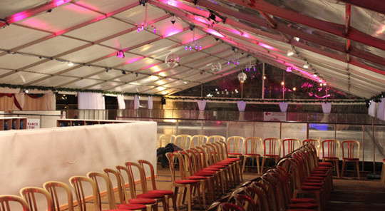 Ice Rink Hire With Audience Seating