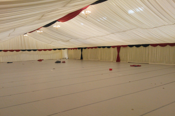 Large Marquee With Flooring