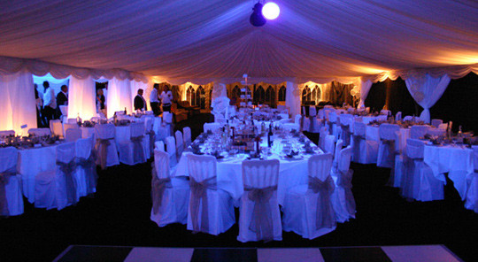 Wedding marquee package