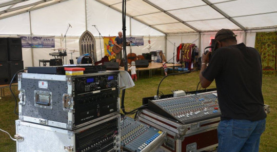 music tent reigate community festival