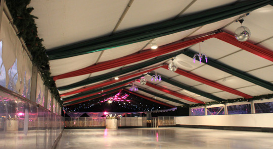 christmas ice rink