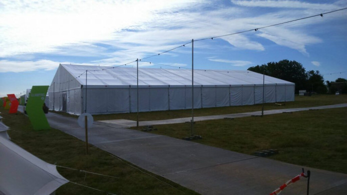Huge clearspan marquees