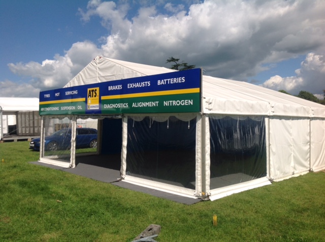 ATS Corporate Marquee at Goodwood